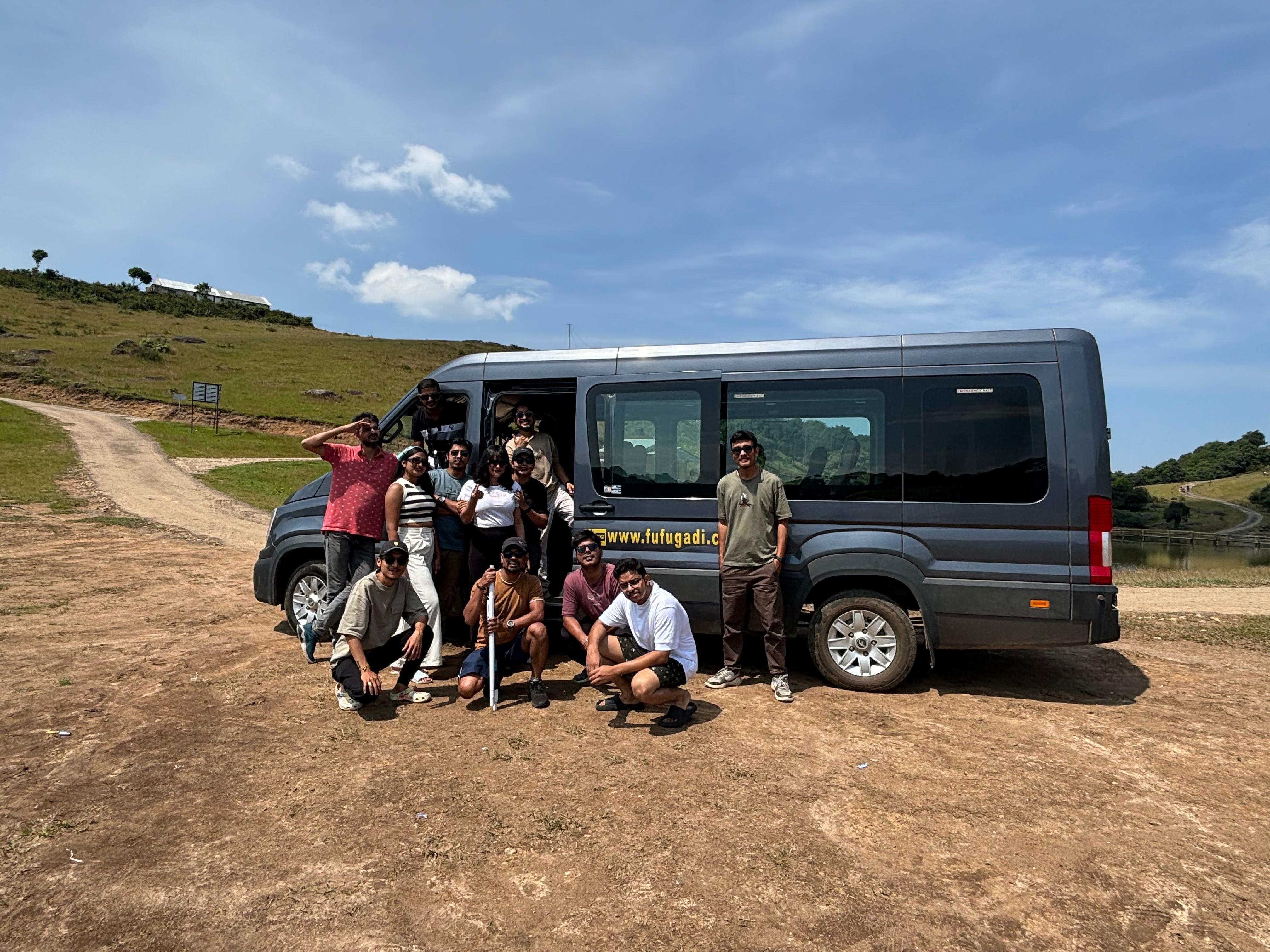 FuFu Gadi fleet — ready for Meghalaya and Assam trips